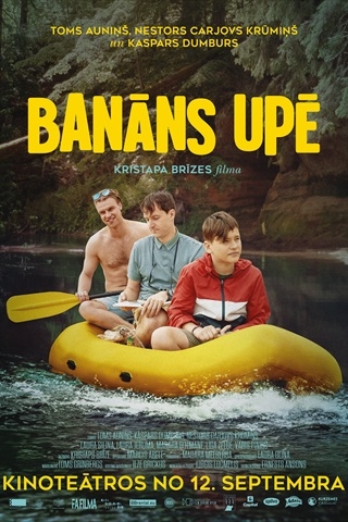 Banāns upē - plakāts