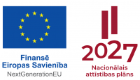 Logo– finansē eiropas savienība, nacionālais attīstības plāns