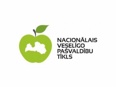 Nacionālais veselīgo pašvaldību tīkls logo