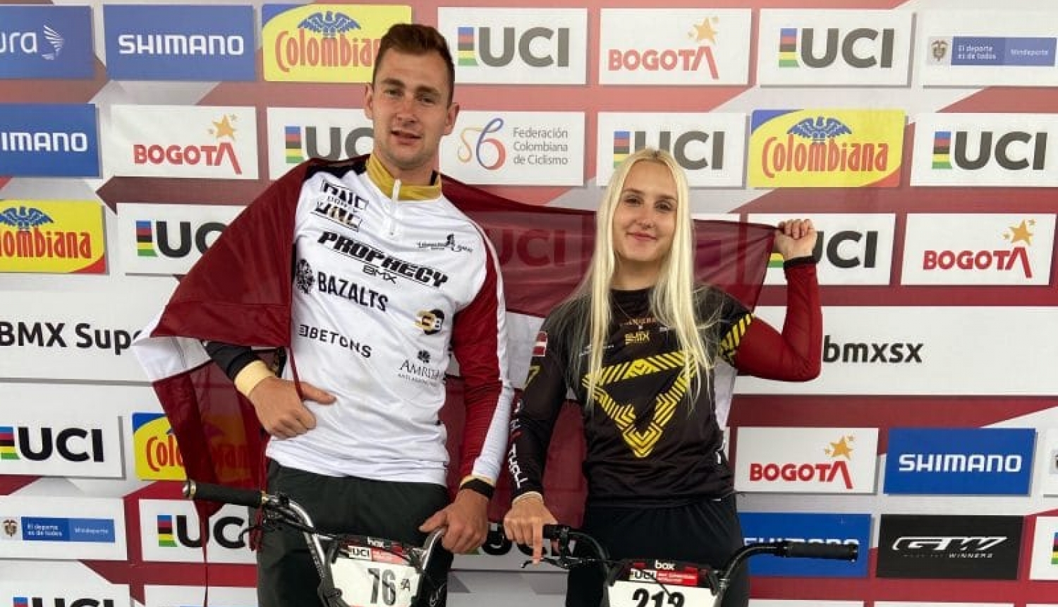 Latviju Tokijas OS BMX sacensībās pārstāvēs Babris un Pētersone