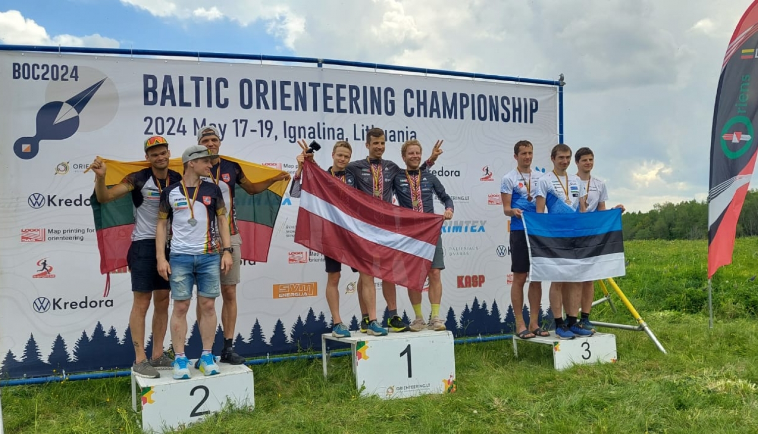 Smiltenes Azimuts OK BJSS sportisti izcīna četras medaļas Baltijas čempionātā