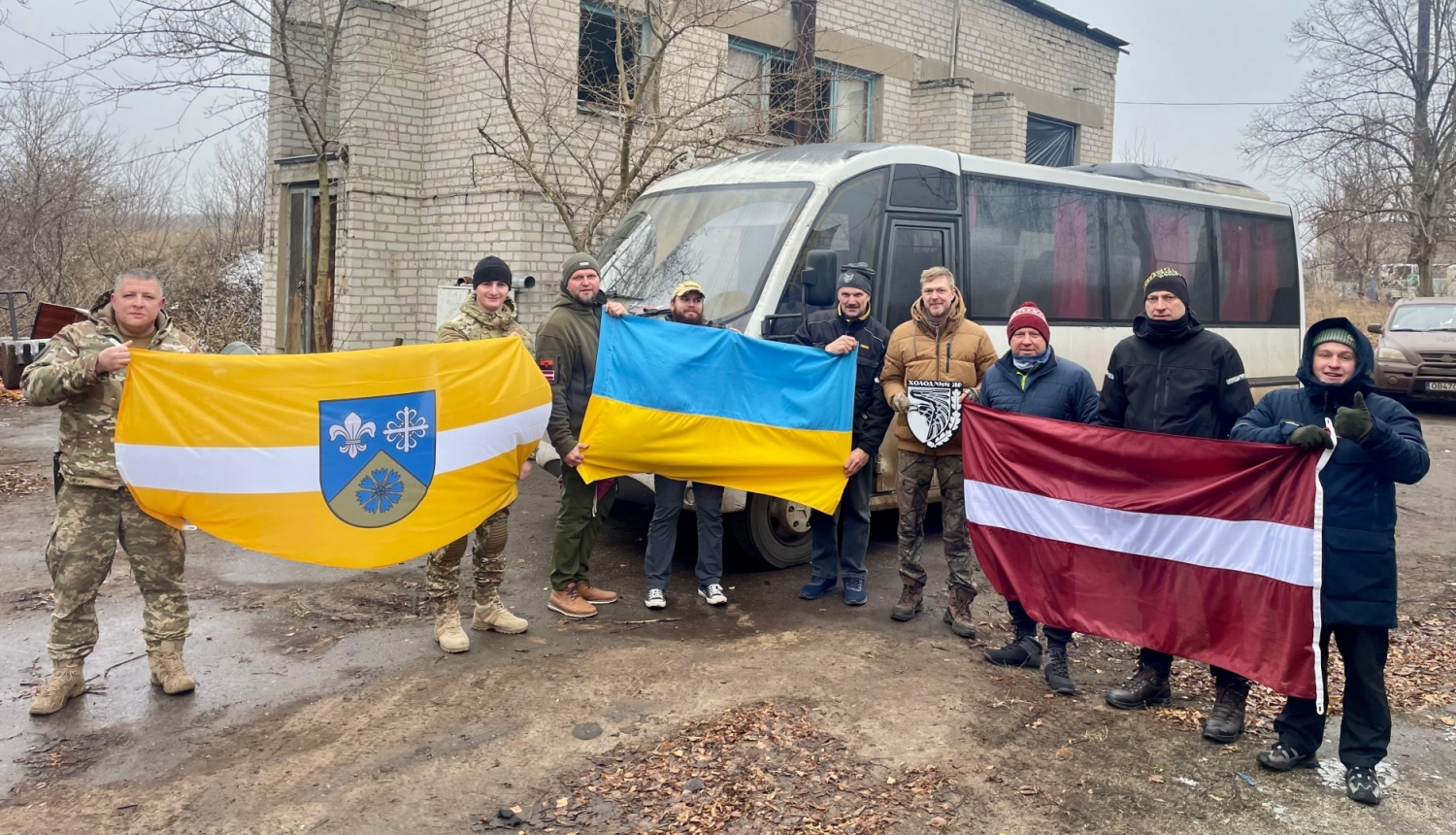 pašvaldības buss Ukrainā