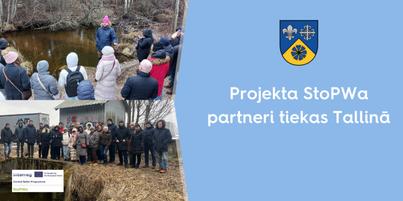 Projekta StoPWa partneri tiekas Tallinā