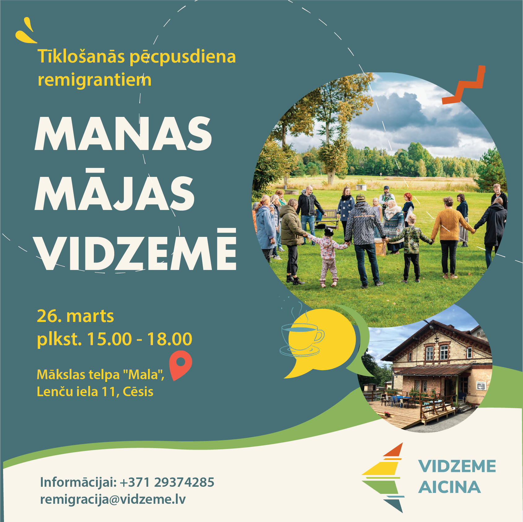 Remigrants kindly invited to the meeting in Cesis